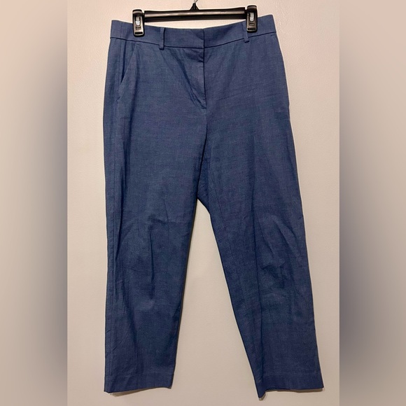LOFT Blue Straight Leg Dress Pants | Size 6 - Picture 1 of 3